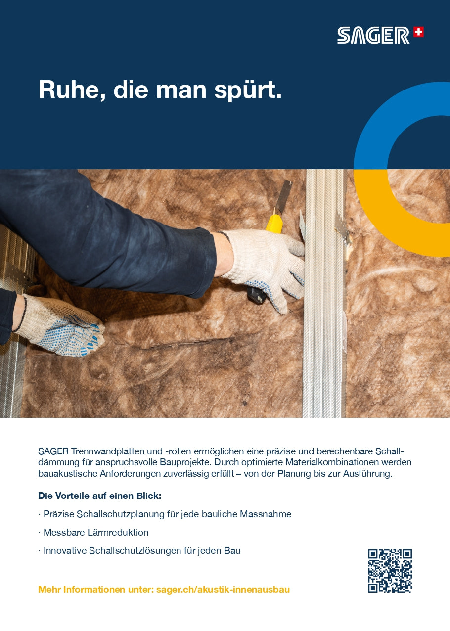 Flyer Bauakustik, DE