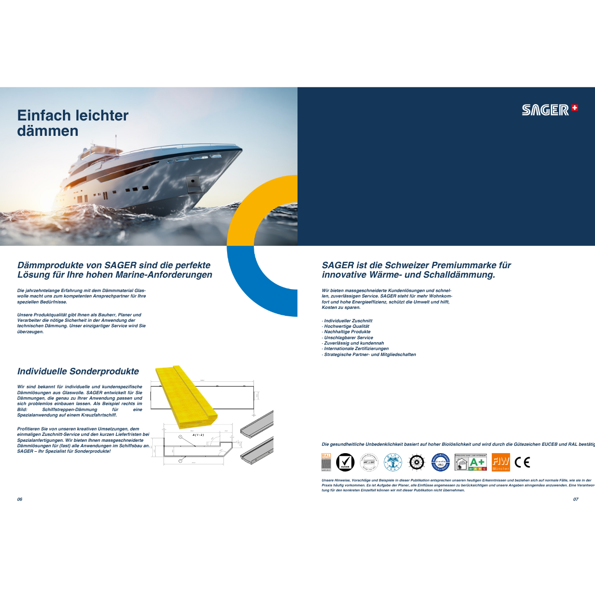 Marine Broschüre, DE